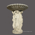 Popular Design Marble lady water fountain statue